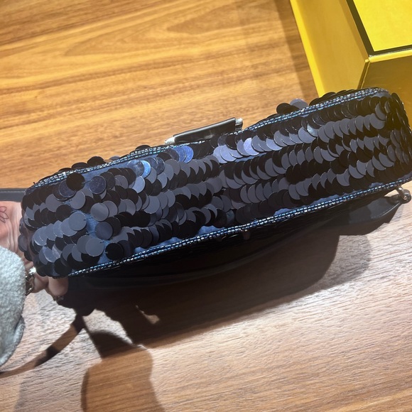 SOLD — Fendi Baguette blue sequins (RARE - ALL ROUND sequins) - Picture 9 of 11